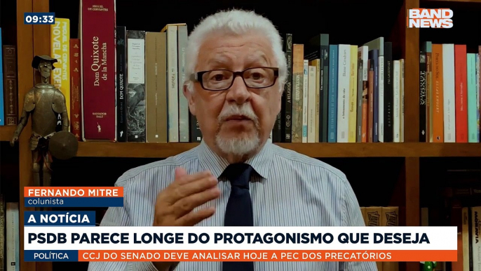 PSDB parece longe do protagonismo que deseja. Veja na coluna "A Notícia" com Fernando Mitre.Saiba mais em youtube.com.br/bandjornalismo