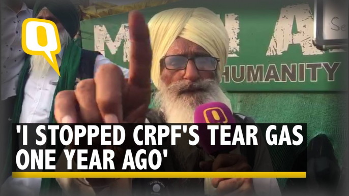 Farmers' Protest| 86-Yr-Old Farmer Recalls How He Faced Security Forces While Marching to Delhi