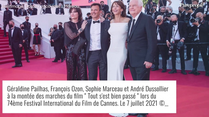 Sophie Marceau : Souriante et ultrachic, l'actrice séduit à Berlin