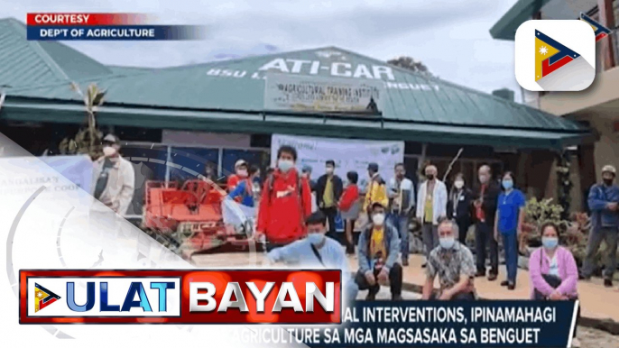 Government at Work: P31.6-M halaga ng agricultural interventions, ipinamahagi ng Dep’t of Agriculture sa mga magsasaka sa Benguet   DAR, namahagi ng lupang sakahan sa Oriental Mindoro  65 pamilya, nakatanggap ng emergency shelter assistance mula sa NHA