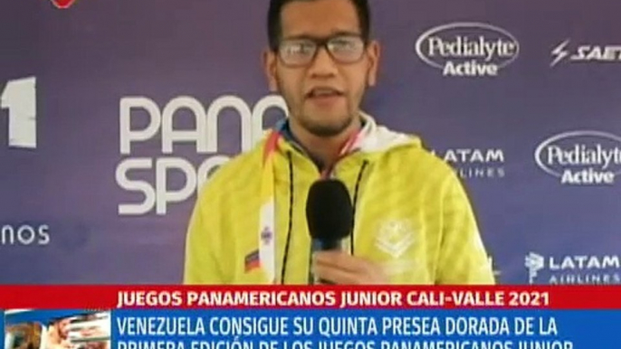 Deportes VTV | Oro y plata para Venezuela en Juegos Panamericanos Junior 2021