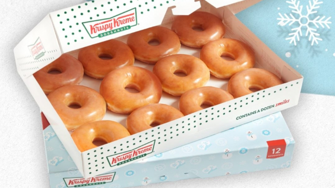 Krispy Kreme Offering 2 Glazed Dozens for $12 through January 2