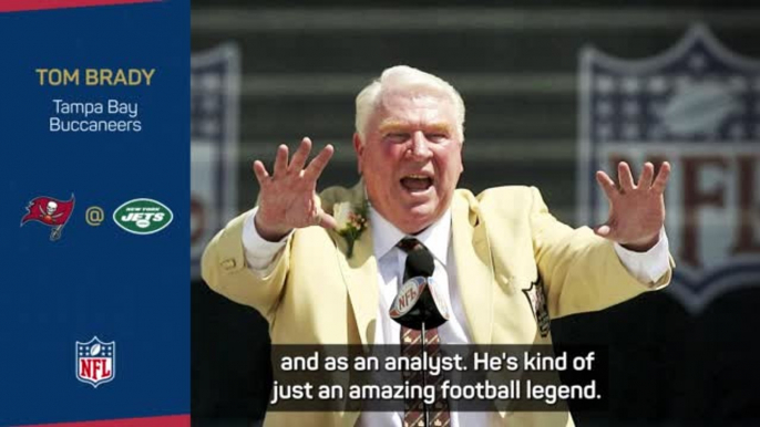 Brady pays tribute to 'amazing legend' Madden