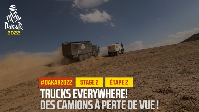 Étape 2 / Stage 2 - Trucks everywhere / Des camions à perte de vue - #DAKAR2022