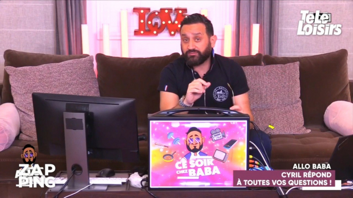 Cyril Hanouna évoque "quelques soucis" et remercie le groupe Canal