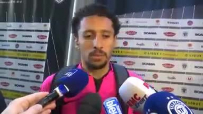 36e j. - Marquinhos : ''Notre intensité avait beaucoup baissé''