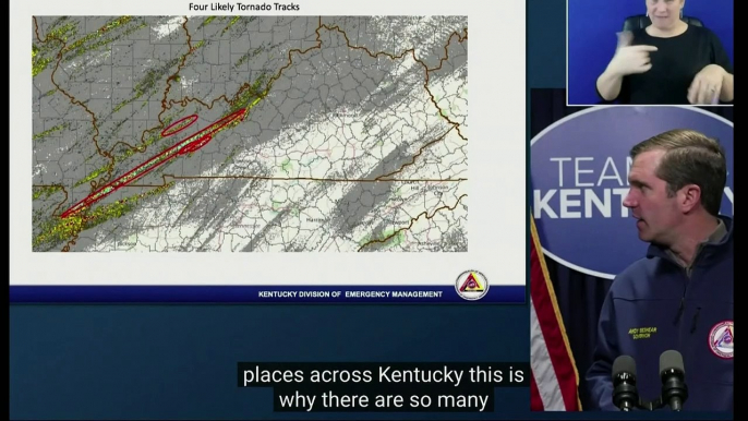 Officials say dozens feared dead in the US after tornadoes wreak havoc