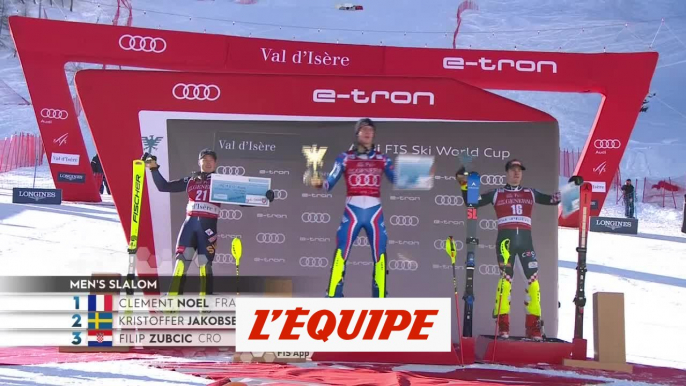 Le résumé du slalom de Val d'Isère - Ski - CM (H) - Slalom