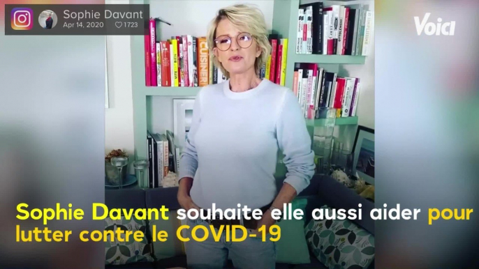 VOICI : Sophie Davant met aux enchères des photos pour aider contre la lutte du COVID-19