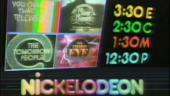 Nickelodeon Promos, Bumpers and Commercials (1983)