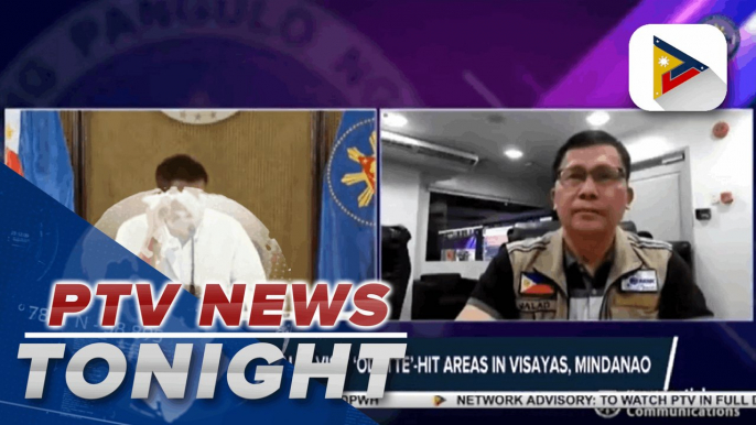 PRRD to personally visit 'Odette'-hit areas in Visayas and Mindanao; NDRRMC: 12 dead, 7 missing due to typhoon