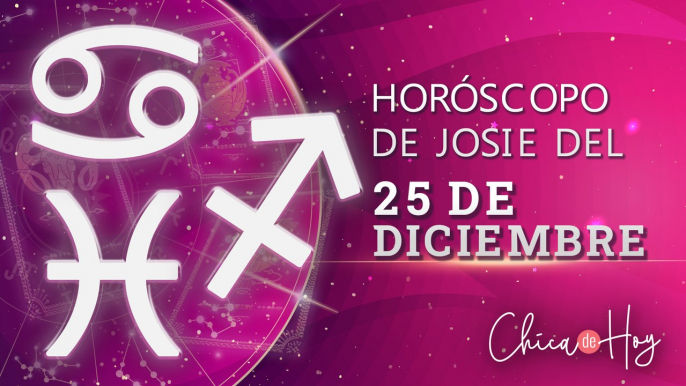 Horóscopo de Josie Diez Canseco del sábado 25 de diciembre de 2021