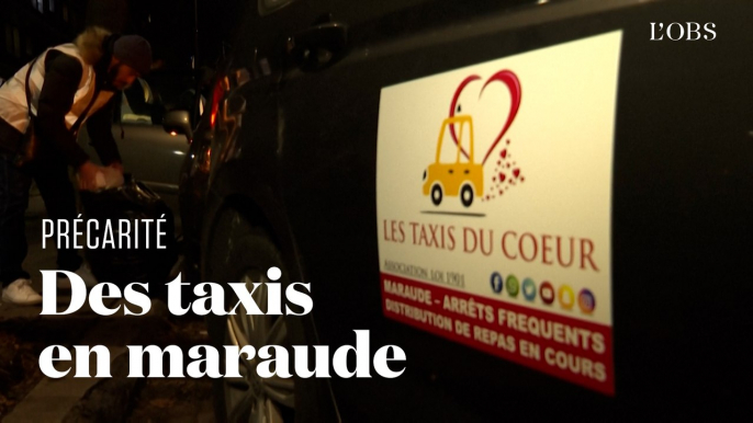 À Paris, les "Taxis du cœur" distribuent repas et chaleur aux sans-abris