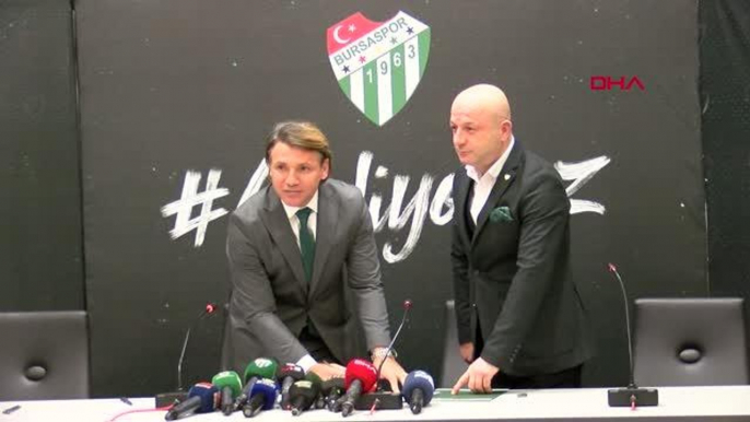 SPOR Bursaspor'un yeni teknik direktörü Tamer Tuna: Biz inandığımızı tekrar yaşamaya geldik