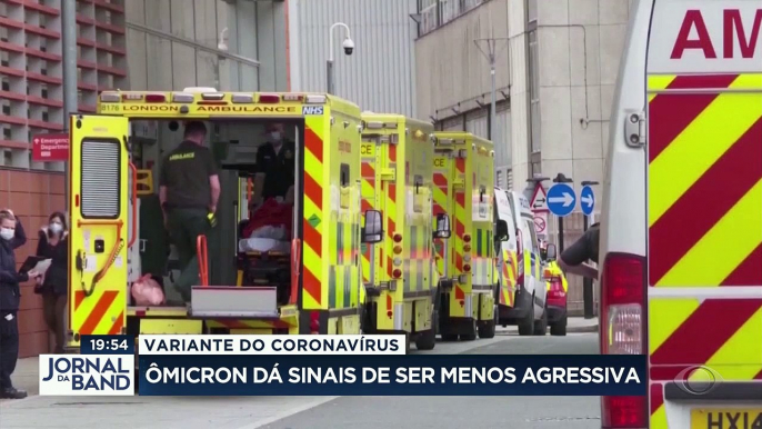 O que médicos já suspeitavam vai se confirmando na prática e é uma boa notícia: a variante ômicron do coronavírus dá sinais de ser menos agressiva. #BandJornalismo