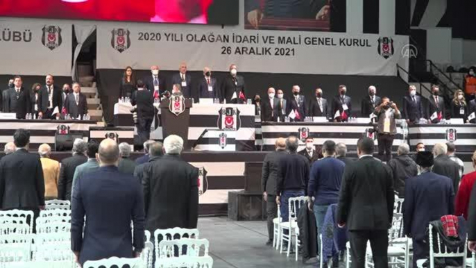 Beşiktaş Kulübünde 2020 idari ve mali genel kurul toplantısı başladı