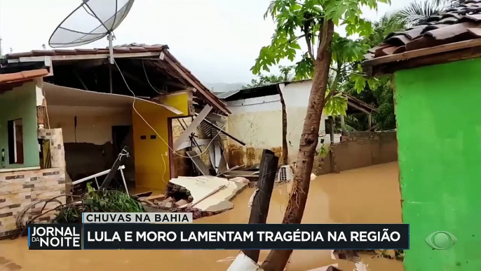 A tragédia no Sul da Bahia foi o assunto do dia nas redes sociais do ex-Presidente Lula, do ex-juiz Sergio Moro e do presidente Jair Bolsonaro.