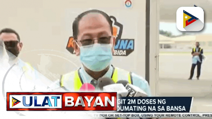 Karagdagang higit 2M doses ng AstraZeneca vaccine, dumating na sa bansa; Sec. Galvez: NCR, posibleng manatili sa Alert Level 2 sa Enero dahil sa pagpasok ng Omicron variant sa bansa