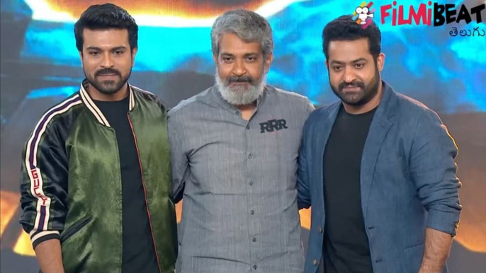 RRR Moivie : Ram Charan Is Calm But Jr NTR Is A Tsunami - SS Rajamouli | Filmibeat Telugu