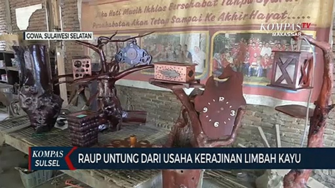 Raup Untung Dari Usaha Kerajinan Limbah Kayu