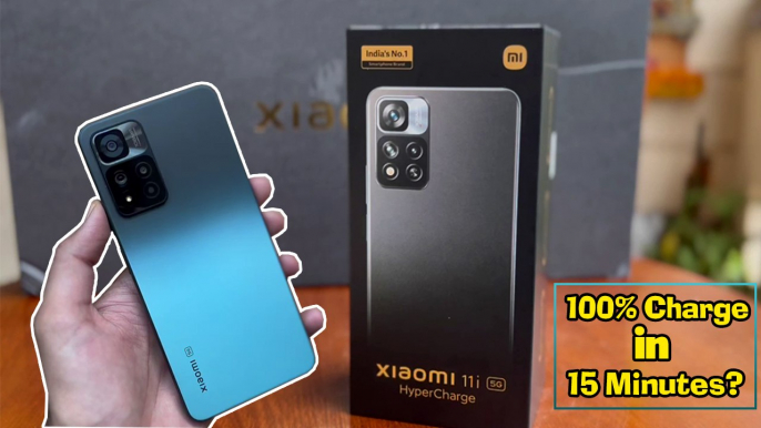 Xiaomi 11i HyperCharge 5G Unboxing & First Impressions- Actual Charging Speed Is??