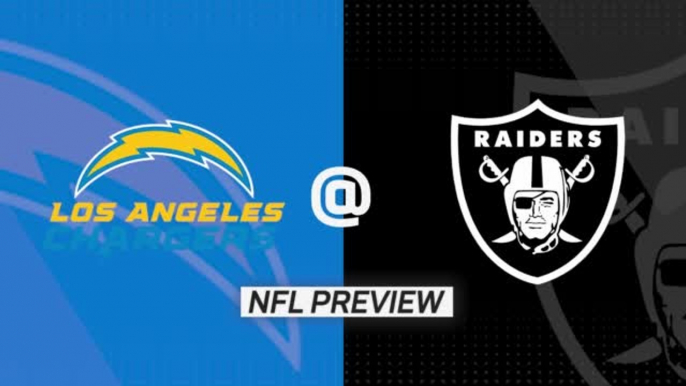 Chargers @ Raiders - NFL preview