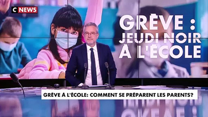 Grève à l’école : Alors que 75% des enseignants du premier degré seraient grévistes demain, comment se préparent les parents d’élèves ? - VIDEO