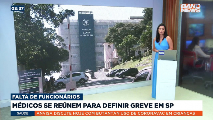 Em São Paulo, médicos do setor público vão se reunir em assembleia para decidir se entram em greve. A categoria pede a contratação de novos profissionais e o pagamento de horas extras.Saiba mais em youtube.com.br/bandjornalismo