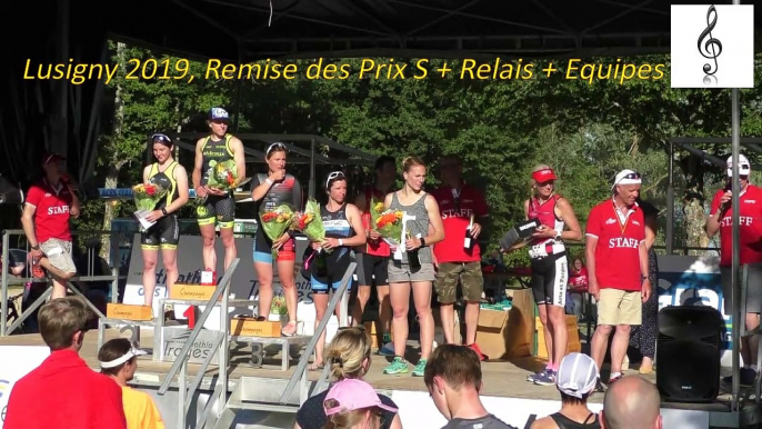 Triathlon de Troyes 2019 :Remise des prix "S" + Relais (samedi)