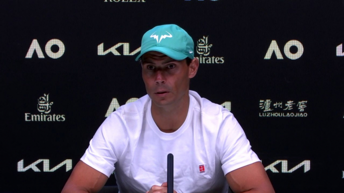 Open d'Australie 2022 - Rafael Nadal : "If Novak Djokovic doesn't play, the Australian Open will be a great Australian Open with or without him"