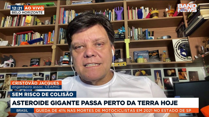 Sobre este assunto, converso com Cristóvão Jacques Lage de Faria, engenheiro associado ao Centro de Estudos Astronômicos de Minas Gerais.Saiba mais em http://youtube.com.br/bandjornalismo