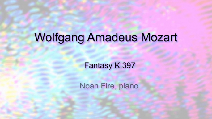 Mozart - Fantasy K. 397