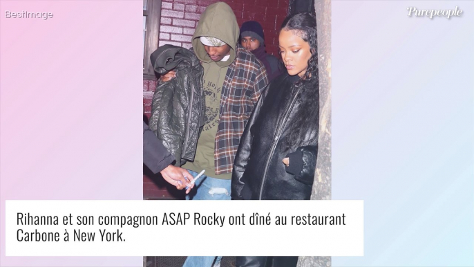 Rihanna en couple avec Asap Rocky : sortie stylée en amoureux