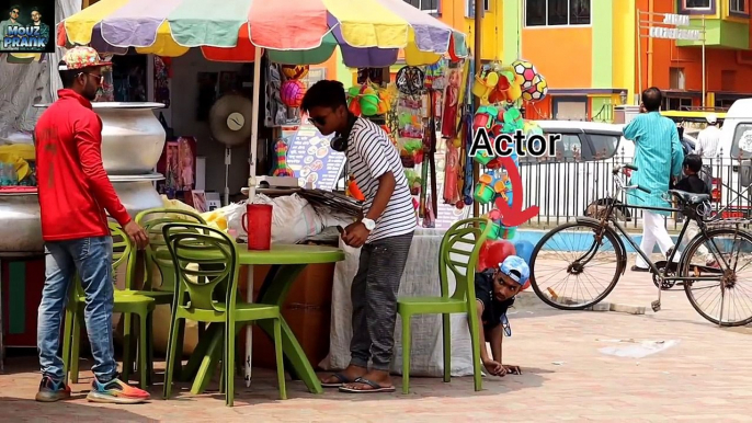 CHAIR PULLING PRANK! __