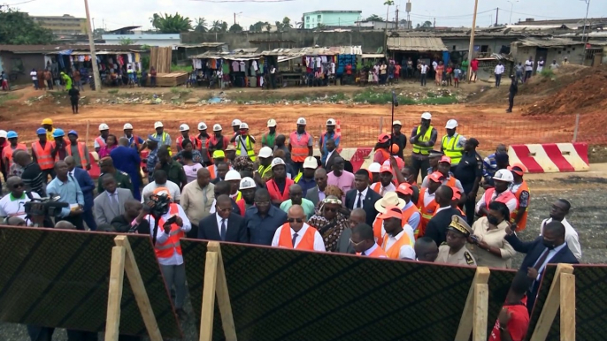 Le Premier ministre visite les chantiers des autoroutes de Dabou, d'Anyama et celui du 4è pont