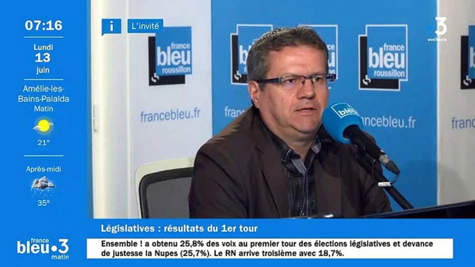 Législatives P-O : le candidat socialiste de la 4e circonscription "a fait perdre la gauche", selon la Nupes