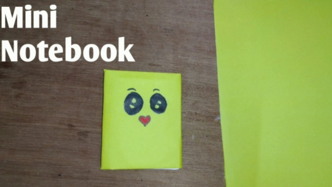DIY Mini Notebook Paper crafts