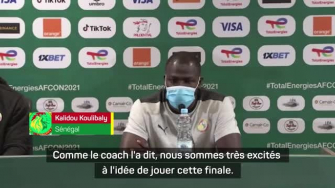 Finale - Koulibaly : "Très excités"