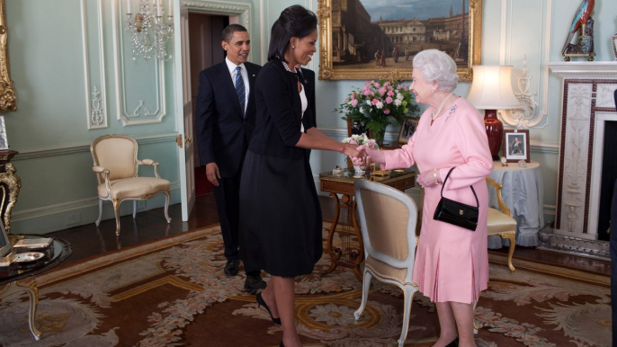 Michelle Obama Explains Why She BROKE This Royal Rule When She Met The Queen