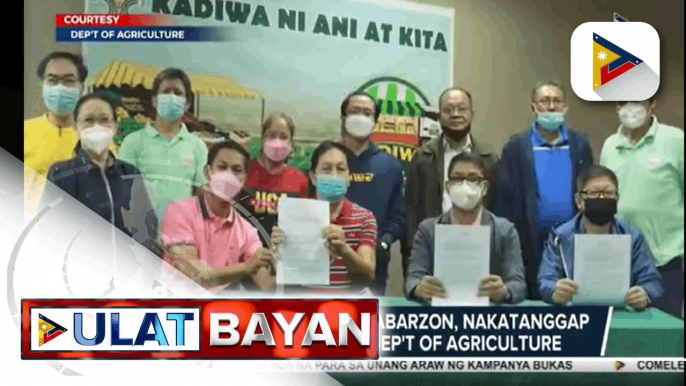 Government at Work: Mga magsasaka sa Calabarzon, nakatanggap ng trucks mula sa Dep't of Agriculture - DSWD, patuloy ang pagtulong sa mga nasalanta ng Bagyong Odette sa Southern Leyte - Multi-purpose evacuation center, itatayo sa Lubao, Pampanga