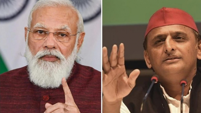 UP Elections: PM Modi attacks SP, Akhilesh-Jayant retaliates