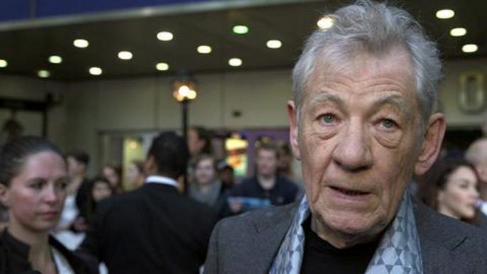 Mr. Holmes MiniBite Sir Ian McKellen at Mr Holmes Premiere on Vicious & Gay Pride