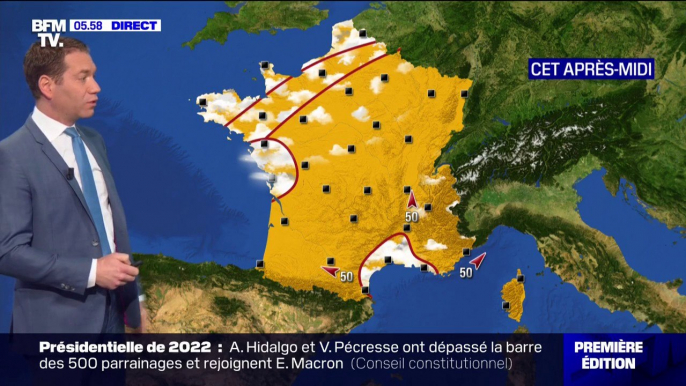 Le soleil va s'imposer sur quasiment tout le pays ce mercredi