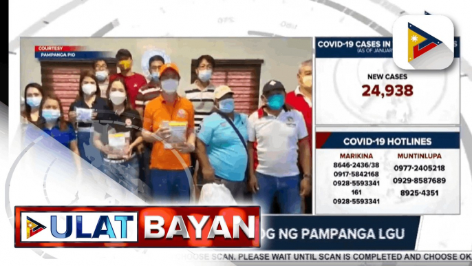 P18-M halaga ng Small Water Impounding Project, itinurn-over ng Dep’t of Agriculture sa mga magsasaka sa Bukidnon - Libreng gamot, handog ng Pampanga LGU - Mga pasaherong stranded sa North Harbor Pier 4, nakatanggap ng tulong mula sa DSWD