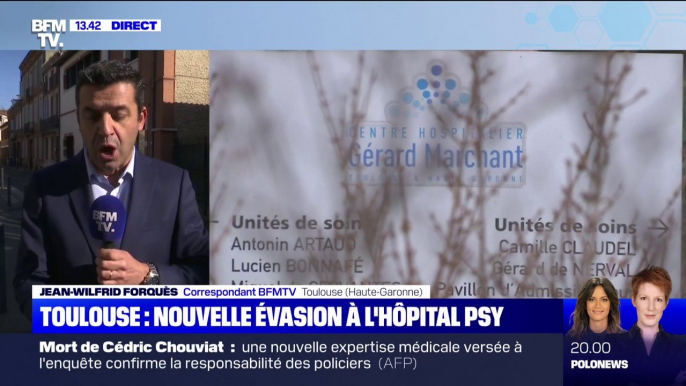 Toulouse: un deuxième homme s'est échappé du même hôpital psychiatrique que le "cannibale des Pyrénées"