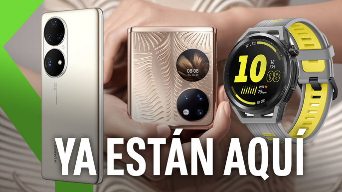 Huawei P50 Pocket, P50 Pro y Watch GT Runner llegan a España: PRECIO Y DISPONIBILIDAD