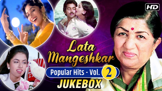 Lata Mangeshkar Popular Hits | VOL-2 | Best Of Lata Mangeshkar | Kabootar Ja Ja Ja | Jukebox