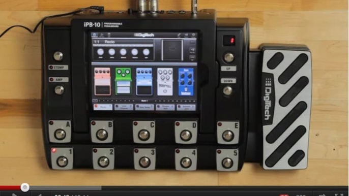 DigiTech IPB-10: et l'iPad devient une guitare avec effets de distorsion