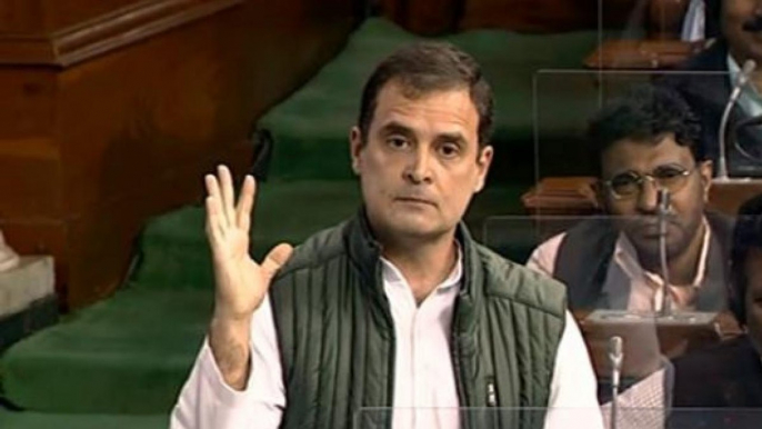 Rahul Gandhi hits out at Modi govt over President's address