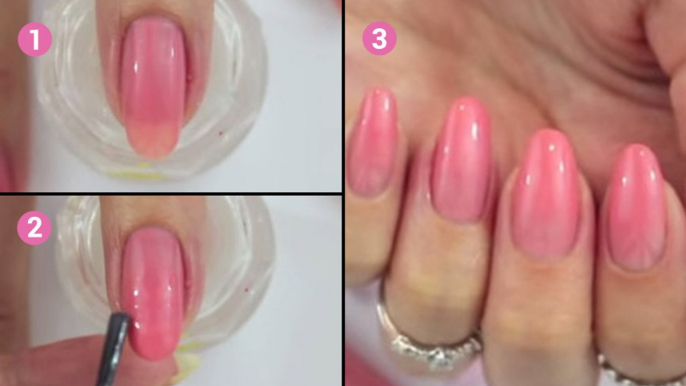 Apprenez à faire un dégradé sur vos ongles en quelques minutes seulement. Une technique ultra simple !